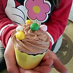 recette Cupcakes cacao chantilly Nutella