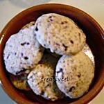recette cookies chocolat/caramel (prépa 10 mns) vrai plaisir creatif
