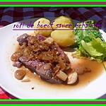 recette roti de boeuf sauce échalotte