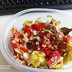 recette Salade composée pour panier au travail