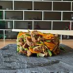 recette wok de lamelles de bœuf au sésame émincé de légumes d'été
