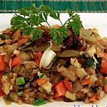 recette Pomme de terre  avec moutarde chinoise vinaigré sautés aux des épices