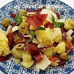 recette salade de pommes de terre aux saveurs d'Italie