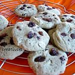cookies : recette cookies exquis aux 4 épices/raisins/noisettes (prépa 10 mns) création papilles