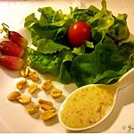 recette Vinaigrette à la cacahuète