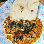 recette Dahl lentilles aubergine et pois chiches
