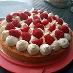 recette Tarte amandine au framboises