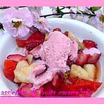 recette assiettes de fruits caramélisés