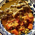 recette Tajine d'agneau aux légumes