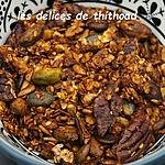 recette granola salé pour l'apéritif