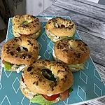 recette Bagel saumon