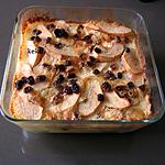 recette Far aux pommes et raisins secs