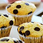 recette Muffins aux pépites de chocolat