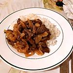 recette Boeuf aux oignons