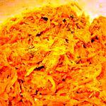 recette Salade de carottes et raisins