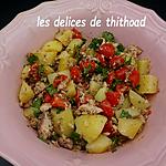 recette salade de pommes de terre et sardines