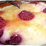 recette Ooo Petites crèmes citron, coco & framboises ... ooO