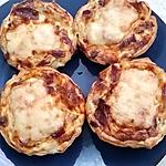 recette petite quiche d'endive coppa a la raclette