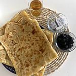 recette Msemen crêpes feuilletées