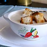 recette SOUPE DE NAVETS AFRICAINE A L'AIL