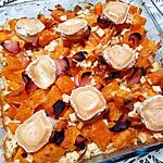 recette Gratin de butternut au bacon, au chèvre et aux crozets