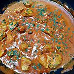 recette Curry de poulet à la tomate