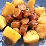 recette ragouts de saucisses montbéliard pdt tomate