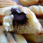 recette Madeleine au coeur au chocolat
