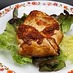 recette feuilleté express mozzarella et jambon