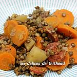 recette lentilles au chorizo