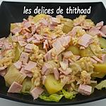 recette Salade de pommes de terre et rôti de porc