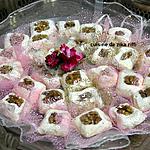 recette JAWZIA- DJOUZIA- NOUGAT BLANC MOU MAISON AUX NOIX