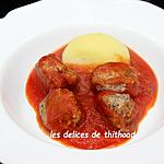 recette boulettes de boeuf à la ricotta