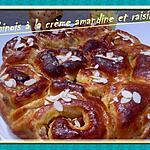 recette CHINOIS A LA CREME AMANDINE ET RAISINS
