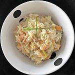 recette Risotto au saumon