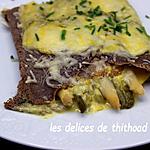 recette crêpes gratinées aux asperges