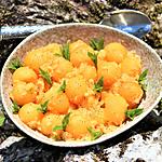 recette SALADE DE MELON GIVREE