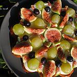 recette Amandine aux figues et raisins .