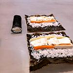 recette Maki-Sushi surimi concombre fromage frais