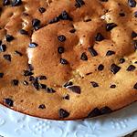 recette Gâteau aux poires, au chocolat et au lait de coco
