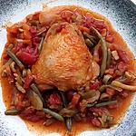 recette poulet au paprika et ses légumes au cookéo