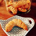 recette Croissant de Lune aux noisettes
