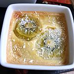 recette Flan kiwi coco