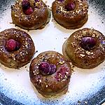 recette petit savarin aux framboise au cake factory