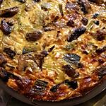 recette Flan poireaux champignons au chèvre