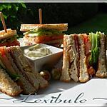 recette Club sandwich au poulet et prosciutto
