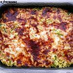 recette Coquillettes & courgettes gratinées au Comté
