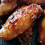 recette Ailes de poulet au four  à la sauce soja dorées à souhait