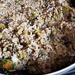 recette Quinoa aux poireaux, champignons et chèvre façon risotto