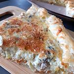 recette QUICHE AUX POIREAUX ET MAQUEREAU